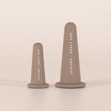 REN LYKKE / OBSIDO ansigtssugekopper i sæt