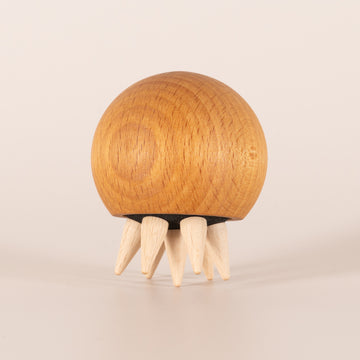 Hovedbundsbørste i træ fra REN LYKKE