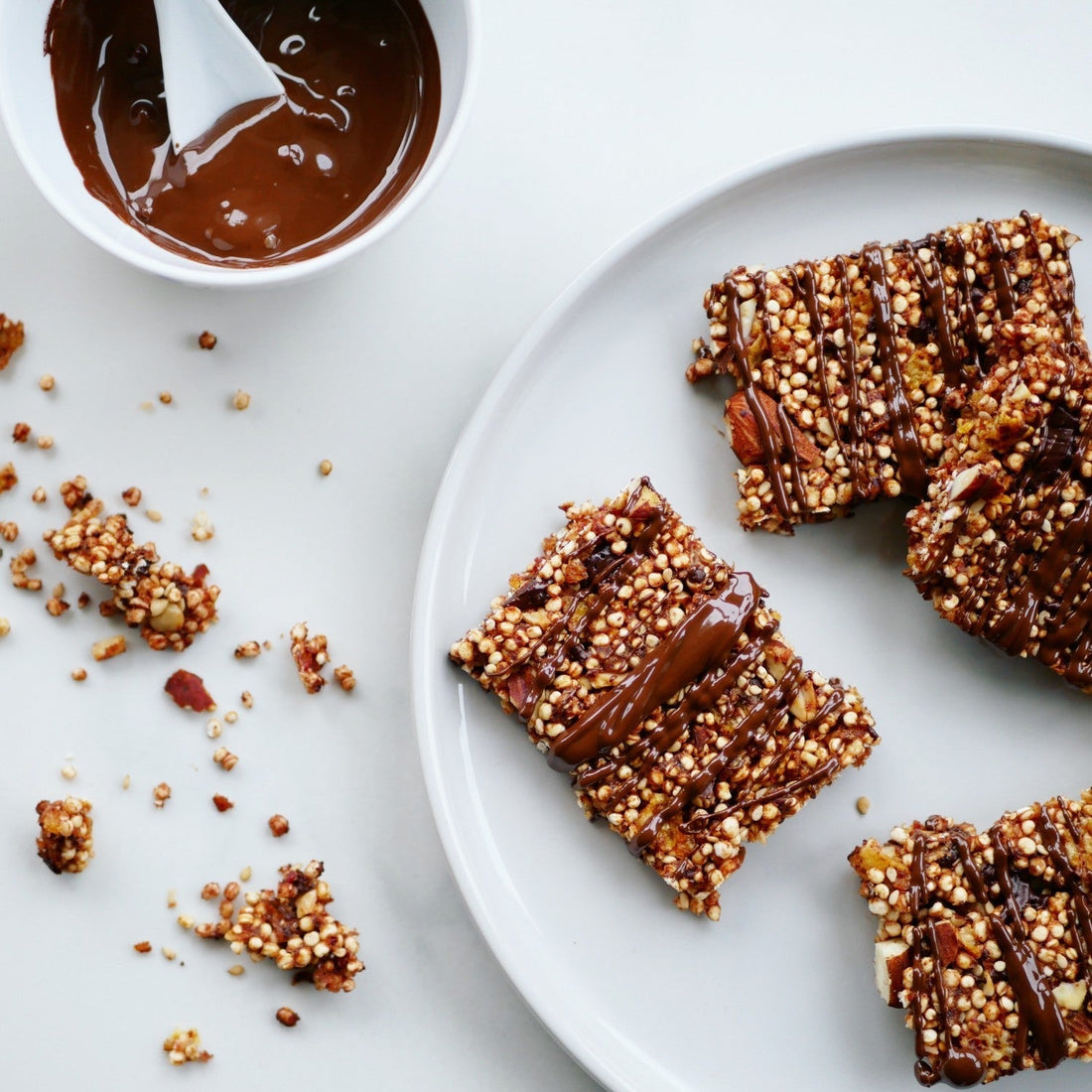 barer med poppet quinoa 