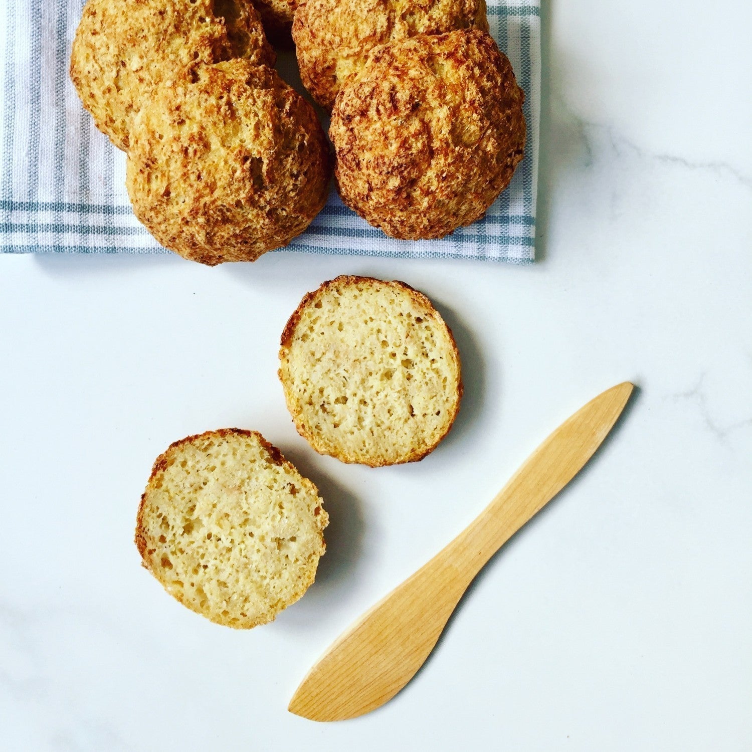 Bolle med gemte grøntsager