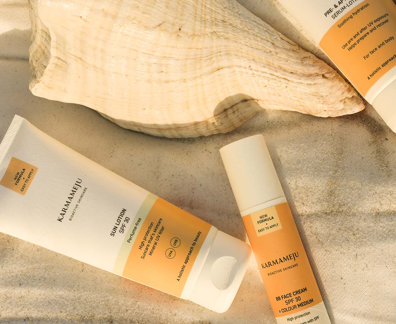 Solcreme fra Karmameju
