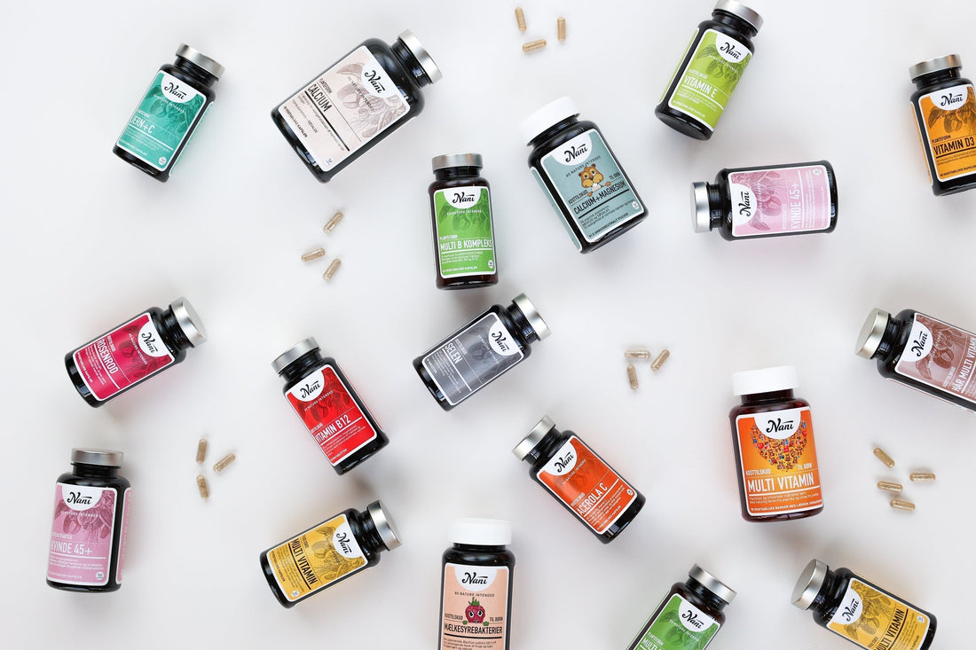 Nanis forskellige produkter 