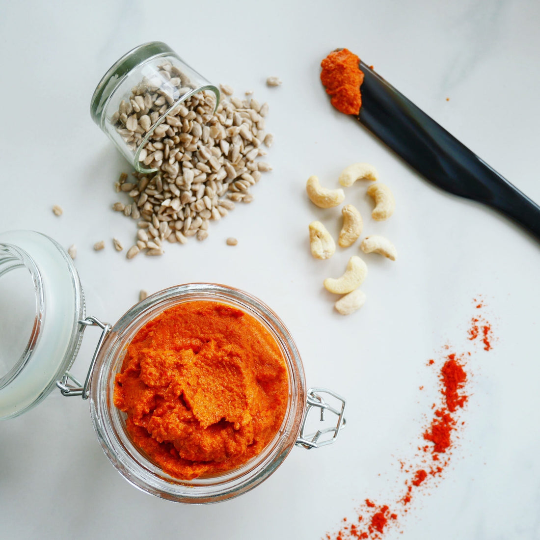 Cashew spread som dip eller pålæg