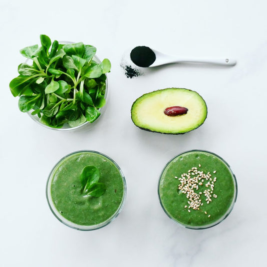 Den sunde grønne smoothie med masser af sødme