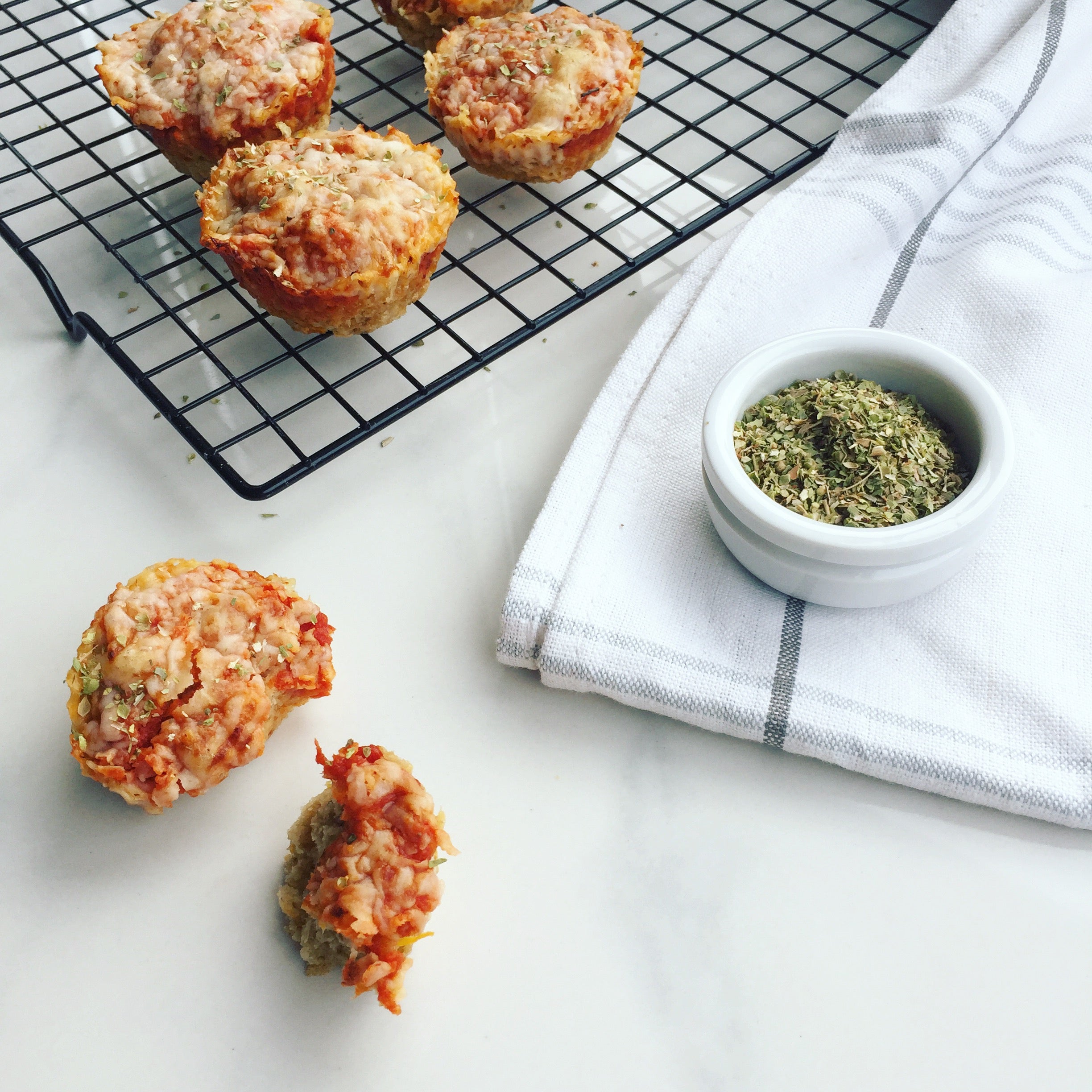 glutenfrie pizzamuffins