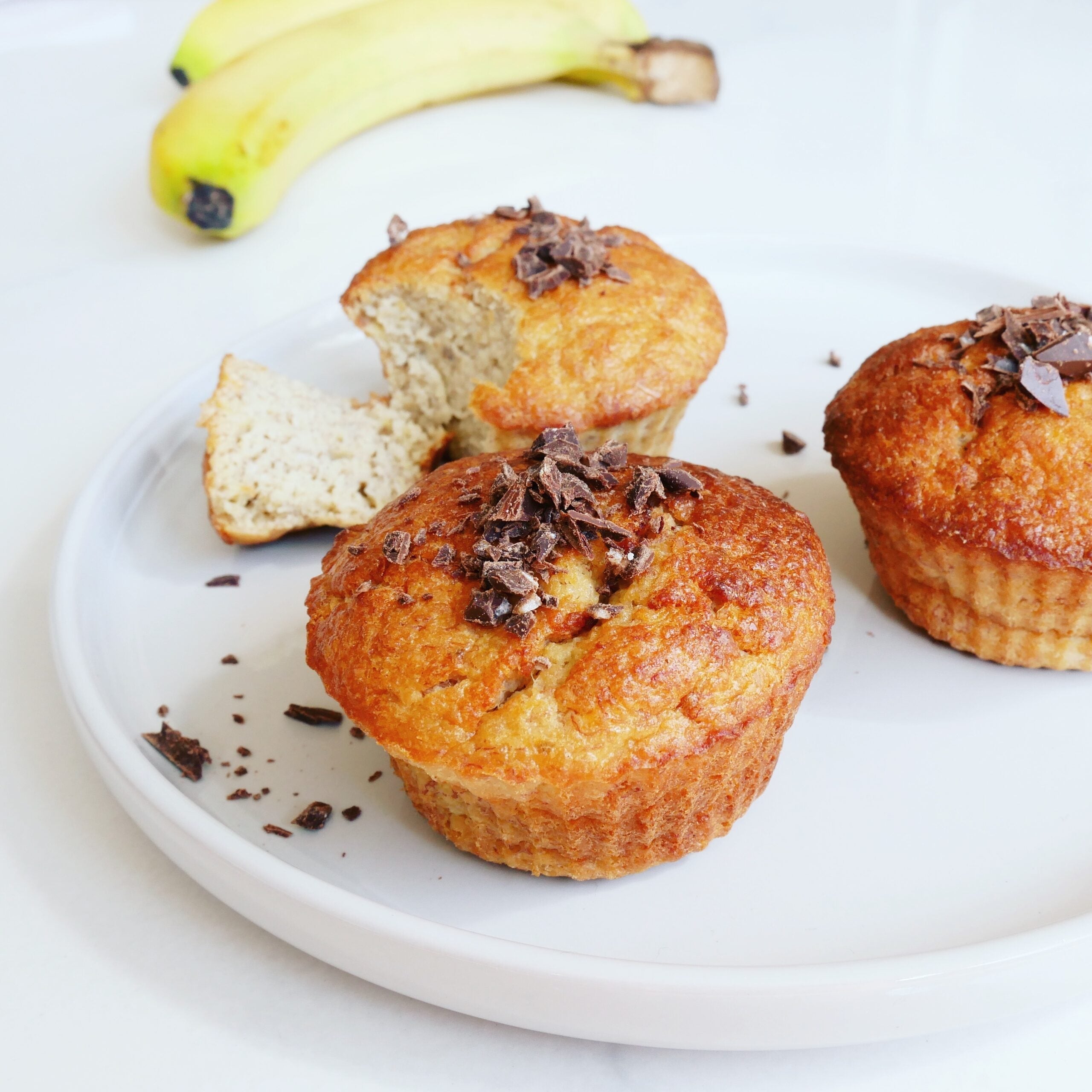 Glutenfri bananmuffins