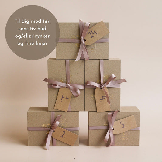 REN LYKKE adventskalender med julegave 2025 | Til tør og sensitiv hud