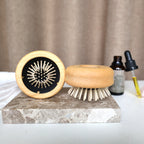 REN LYKKE pop-up hårbørste