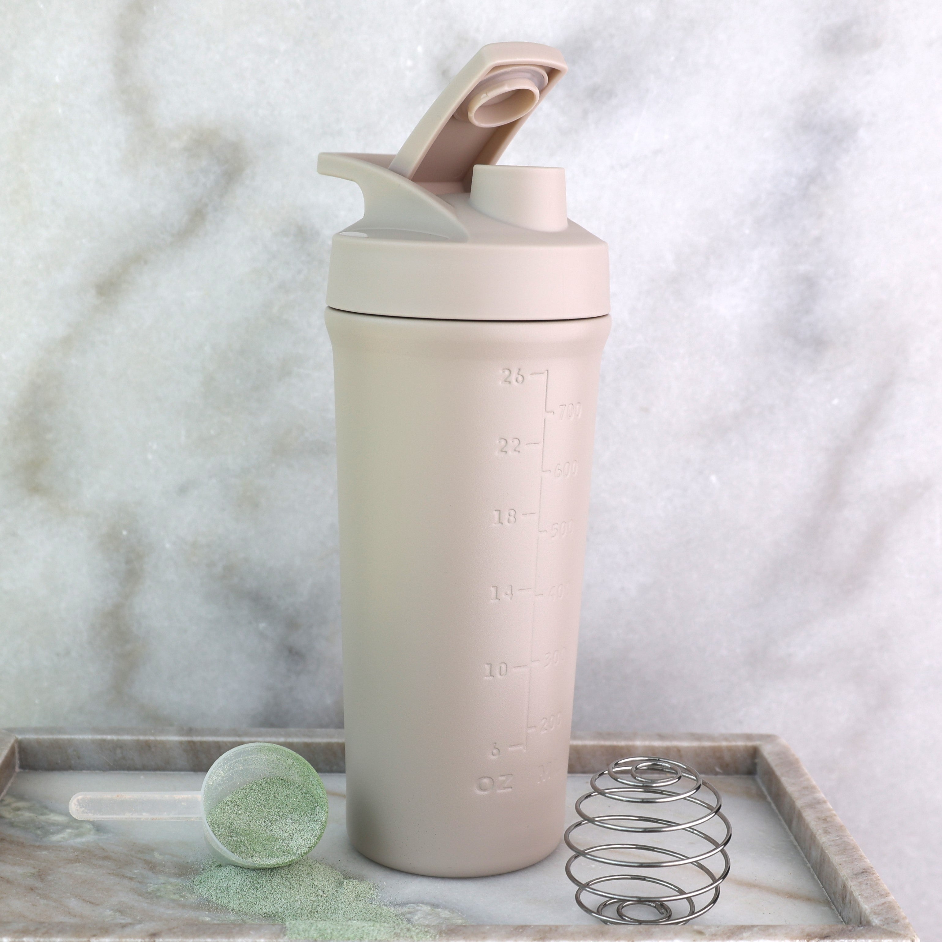 Aya&Ida shaker flaske 750 ml | Cream Beige