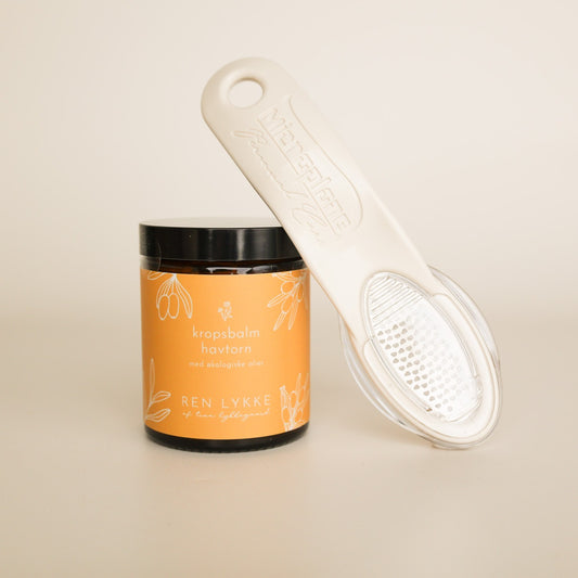 Pakketilbud | Ren lykke kropsbalm havtorn med Fodfil