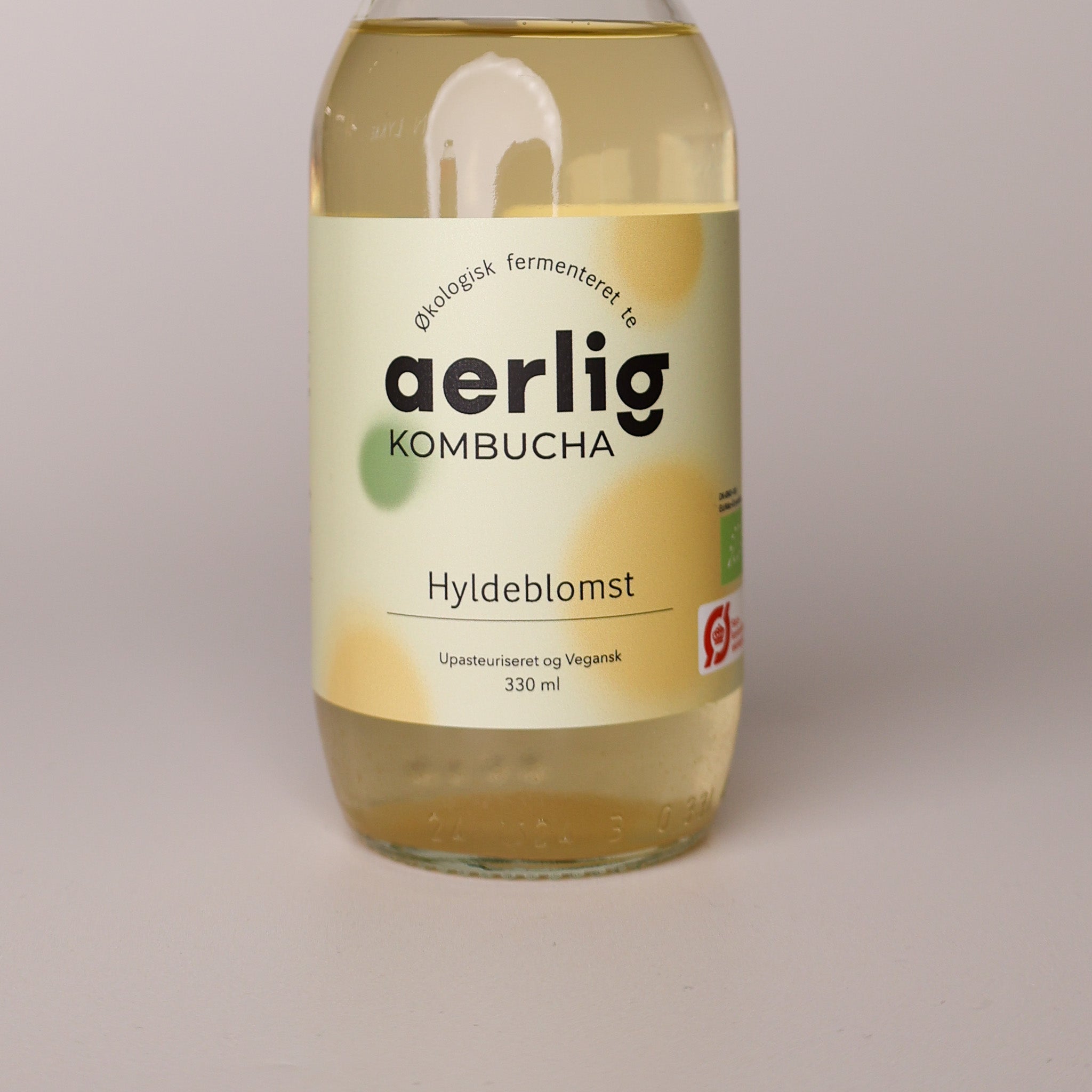 Aerlig kombucha hyldeblomst 330 ml