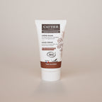 Cattier Paris håndcreme med planteolier og masterwort blomst, økologisk og vegansk.