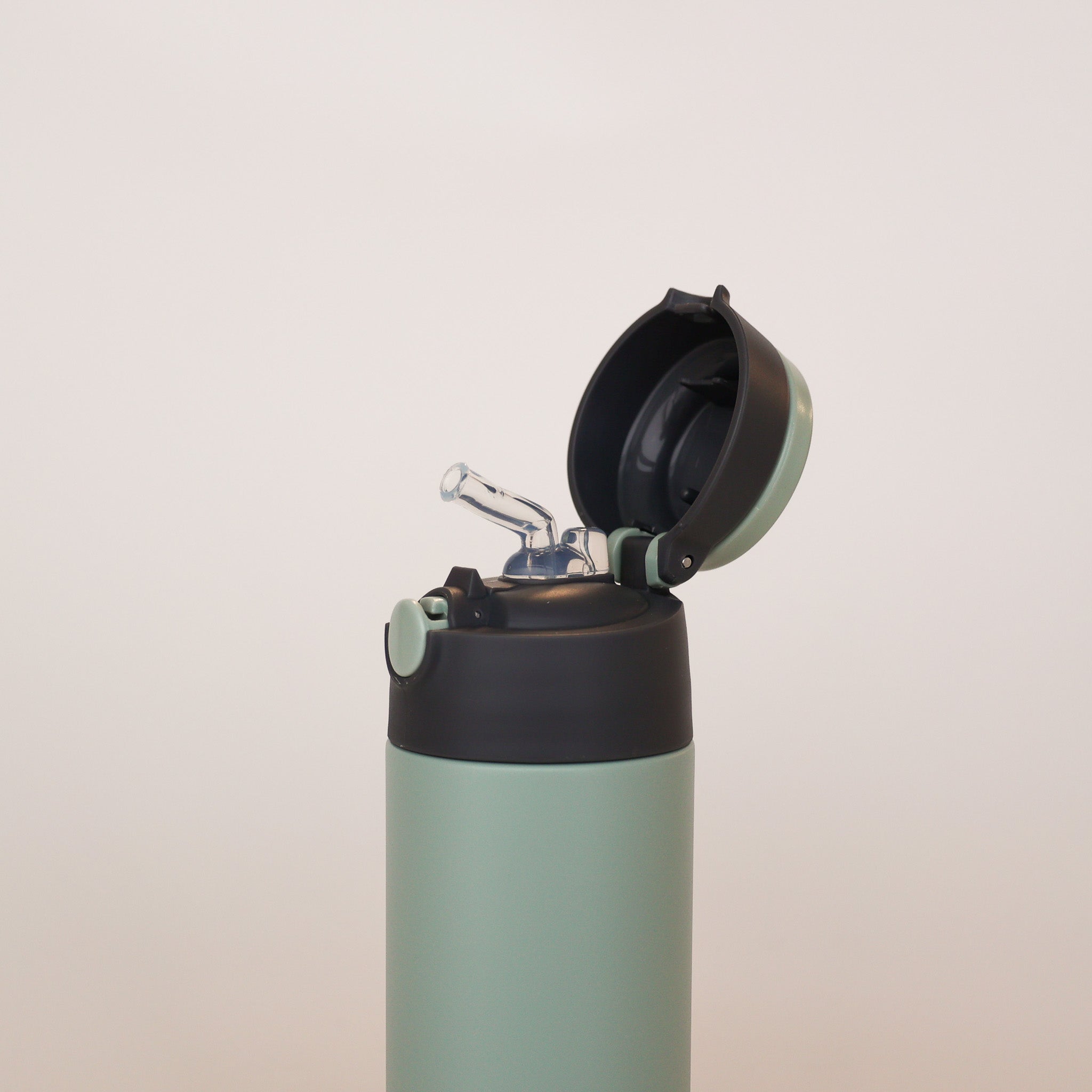 Aya&Ida Kids Straw Bottle Mint Green 350 ml