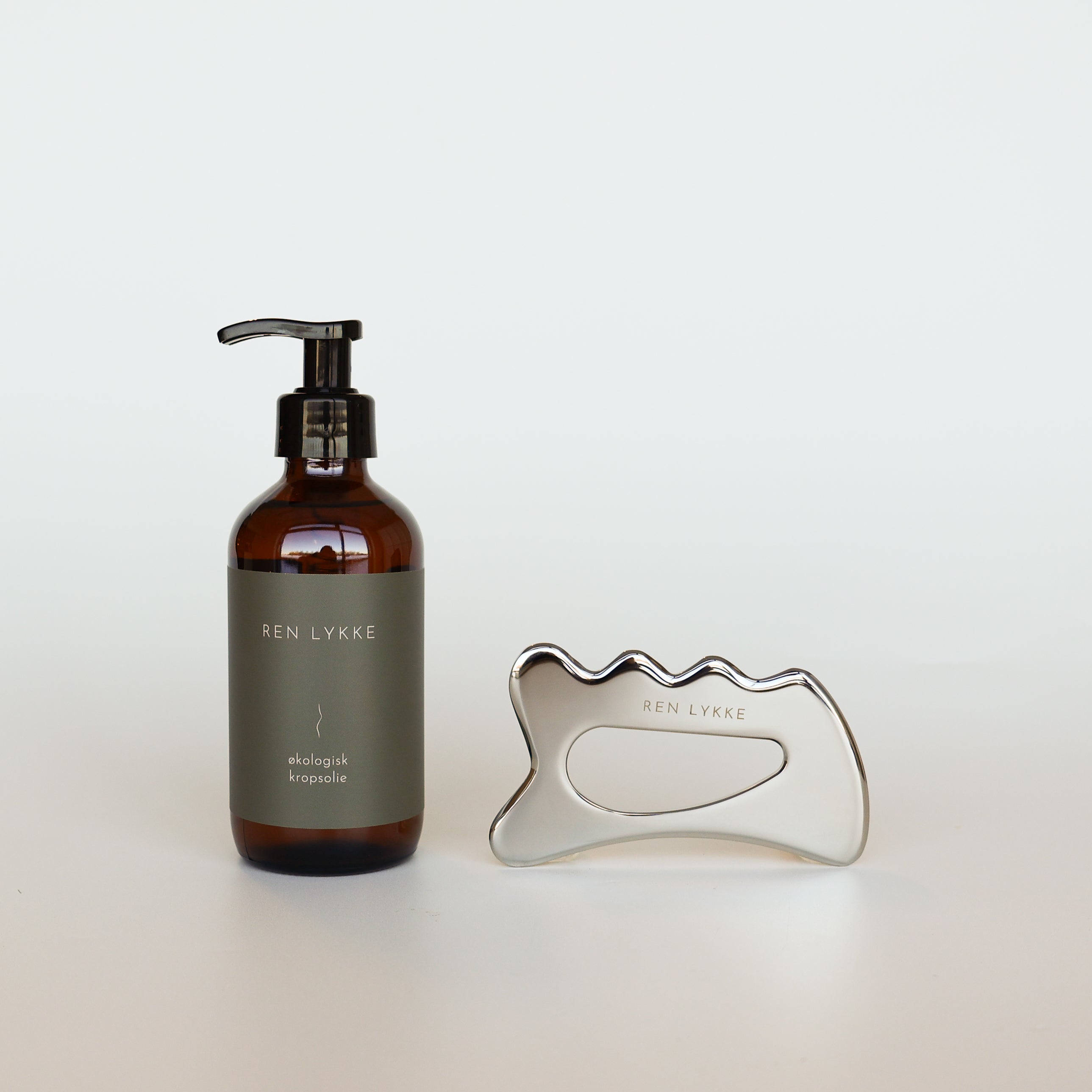 Økologisk kropsolie og Gua sha