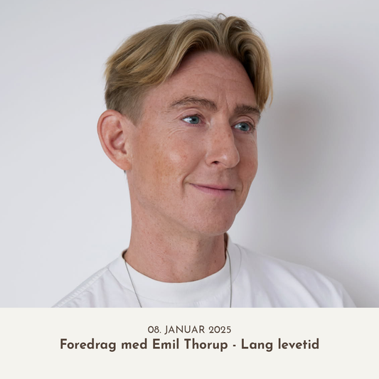 Foredrag med Emil Thorup - Lang levetid