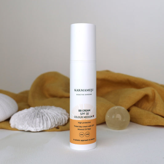 Karmameju BB Solcreme SPF 30 Til Ansigtet | Light, Medium & Deep