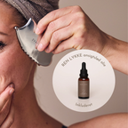 Pakke | Gua sha med ansigtsglød olie