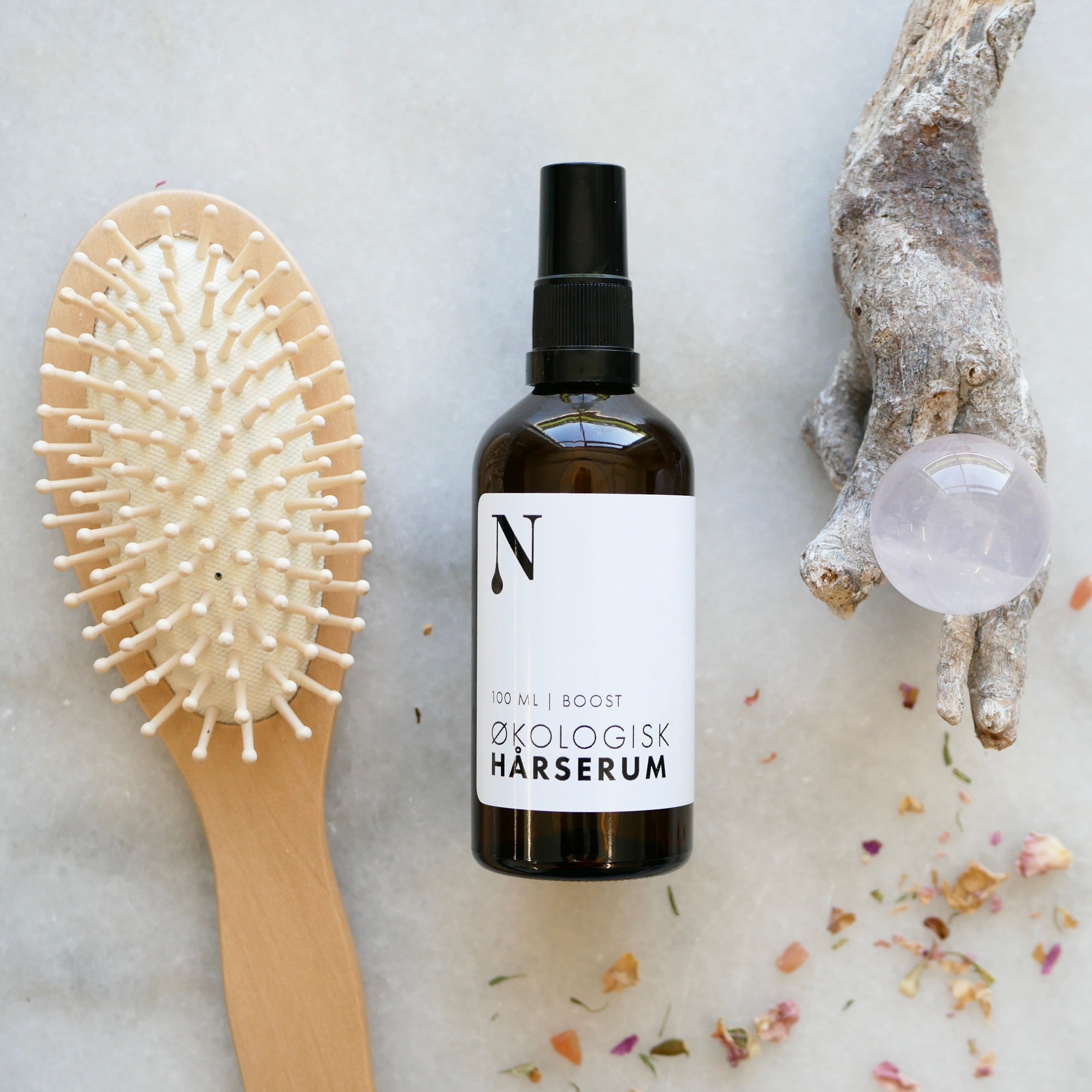 økologisk Hår serum