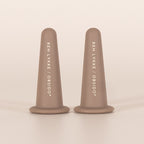 To store ansigtssugekopper fra REN LYKKE