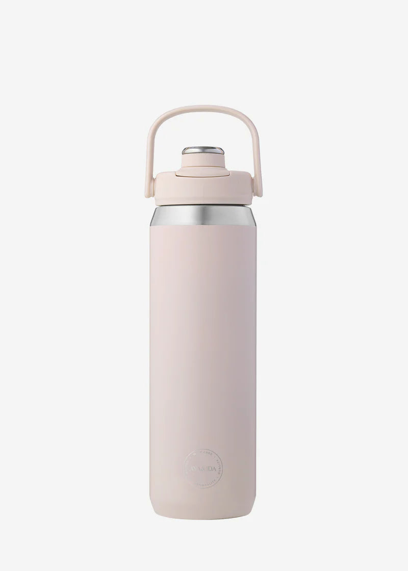 REN LYKKE sportflaske 700ml soft rose, lyserød termoflaske