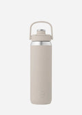 Cremefarvet sportflaske 700ml fra REN LYKKE