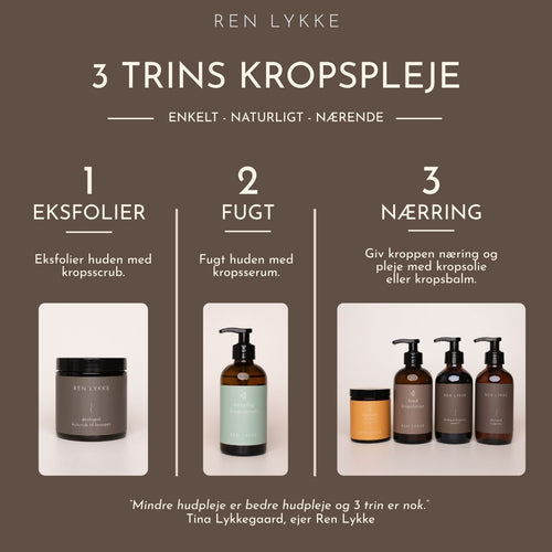 3 trins kropspleje