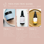 Hudplejerutine i 3 trin med ansigtsglød olie