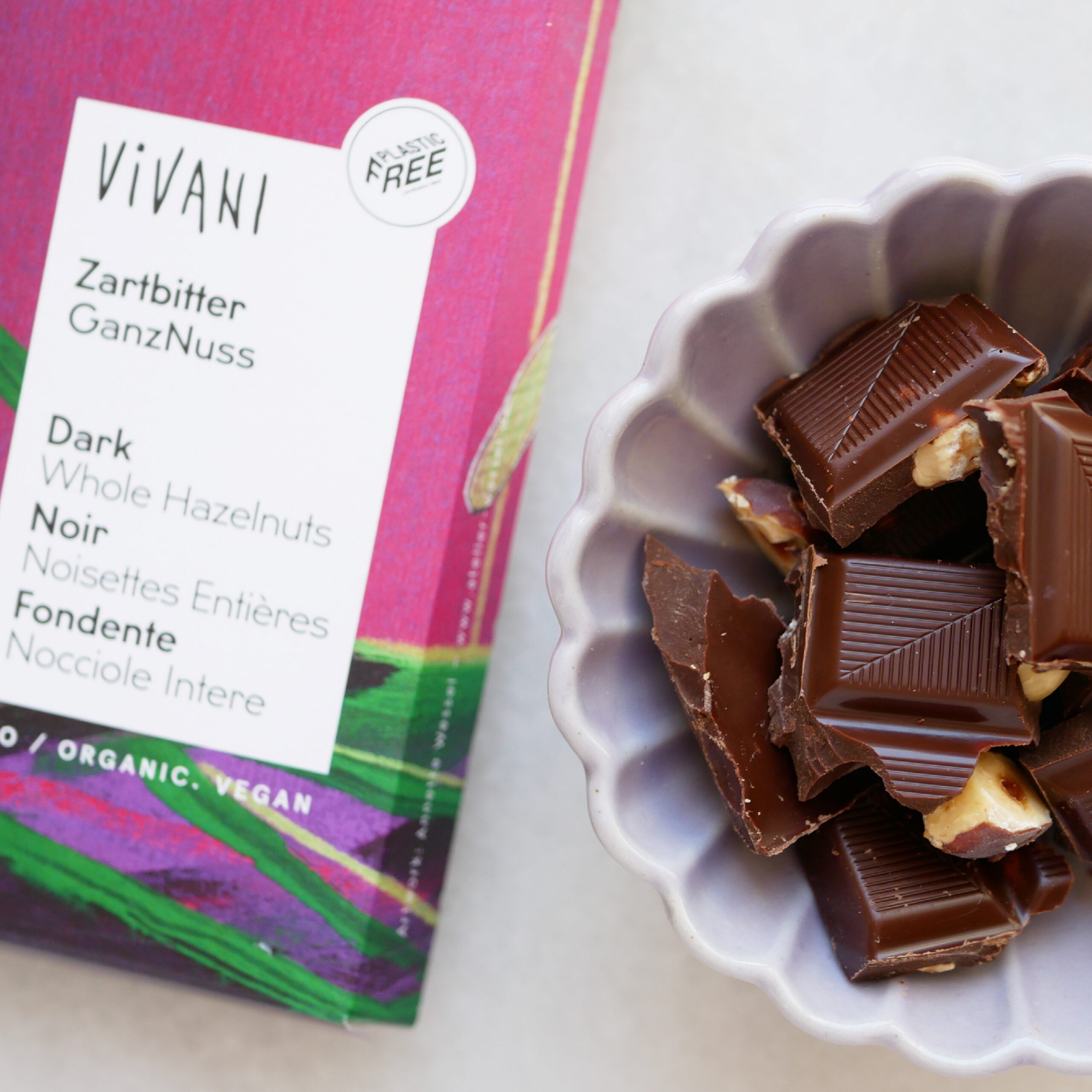 Vivani chokolade med hasselnød