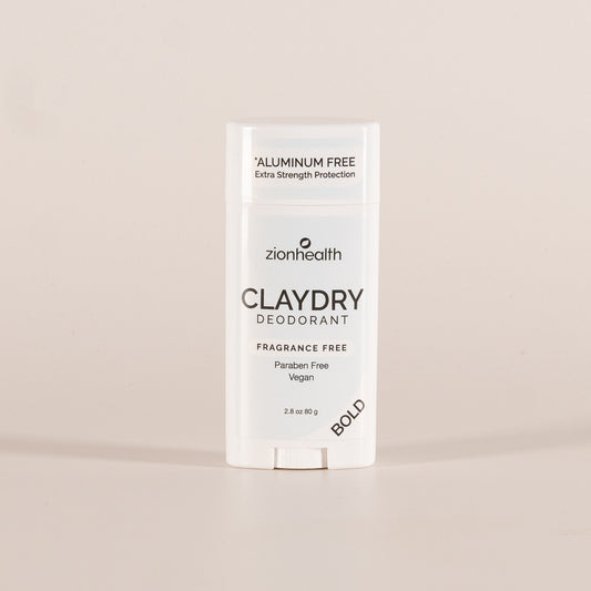 Zionhealth Claydry deodorant | 4 varianter