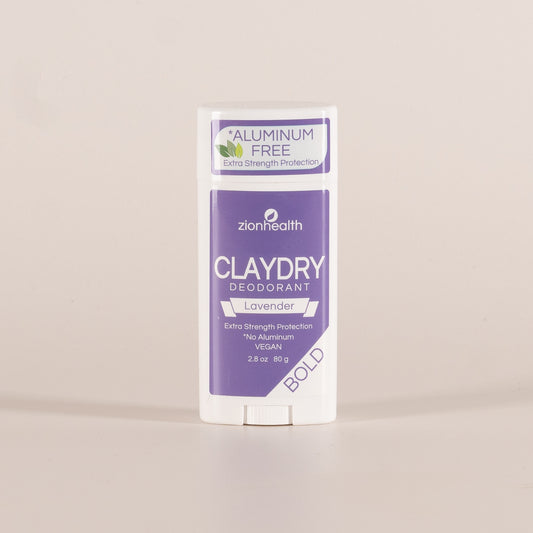 Zionhealth Claydry deodorant | 4 varianter