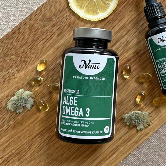 Nani | Alge omega 3 kapsler