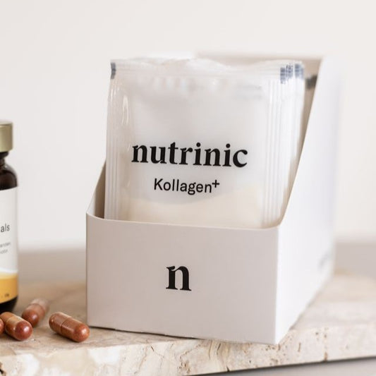 Nutrinic Kollagen + 30 dagsdoseringer 155 g | 3-I-1 Tilskud