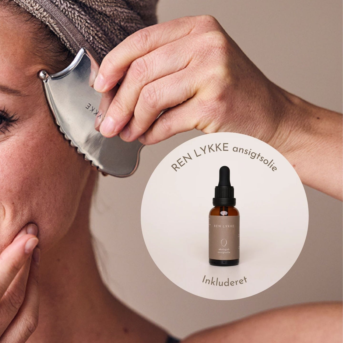 gua sha og ansigtsolie