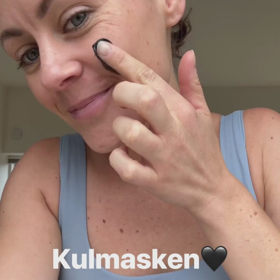 Ansigtsmaske med aktivt kul
