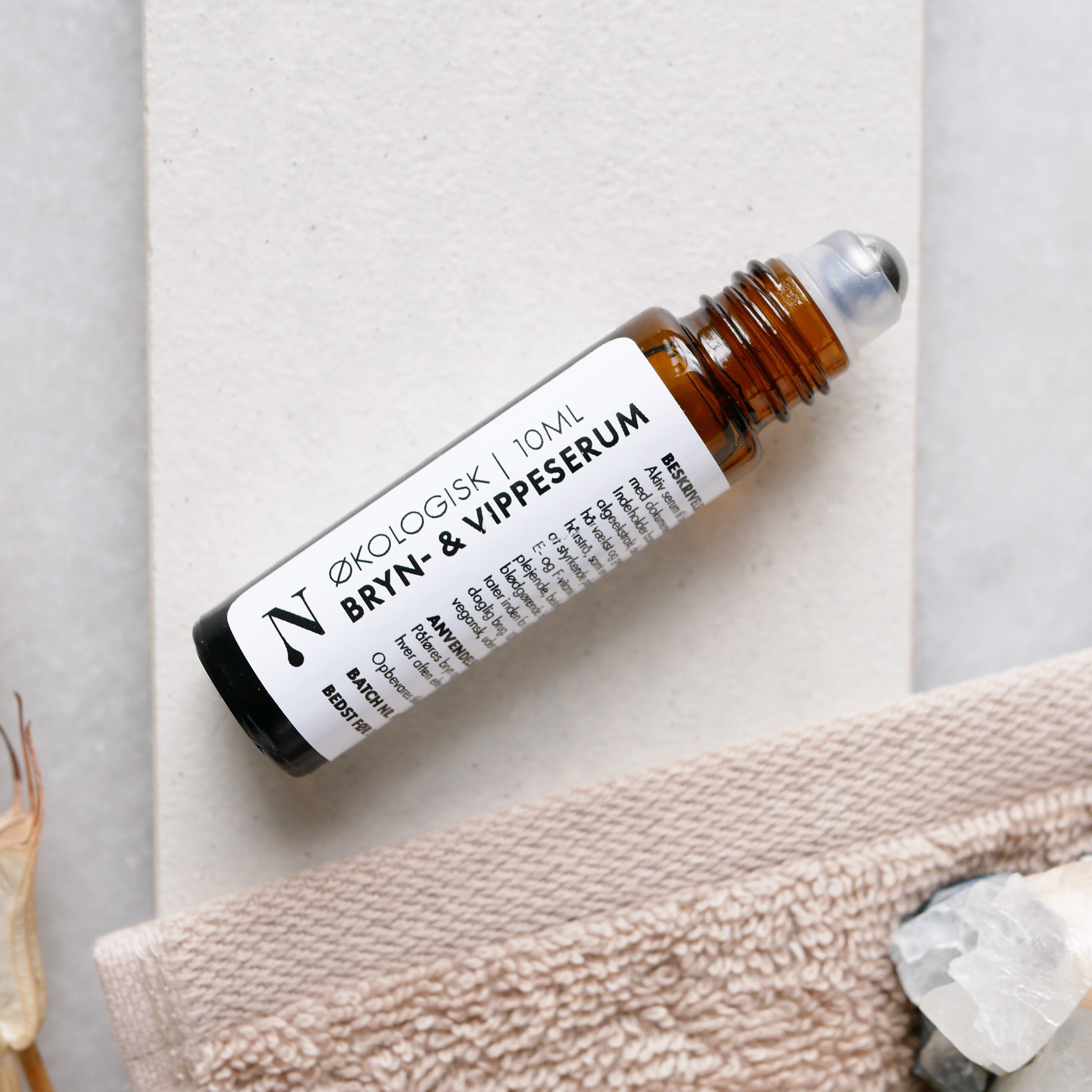 Naturlig Olie Økologisk Bryn & Vippeserum 10 ml | Klinisk Dokumenteret Effekt