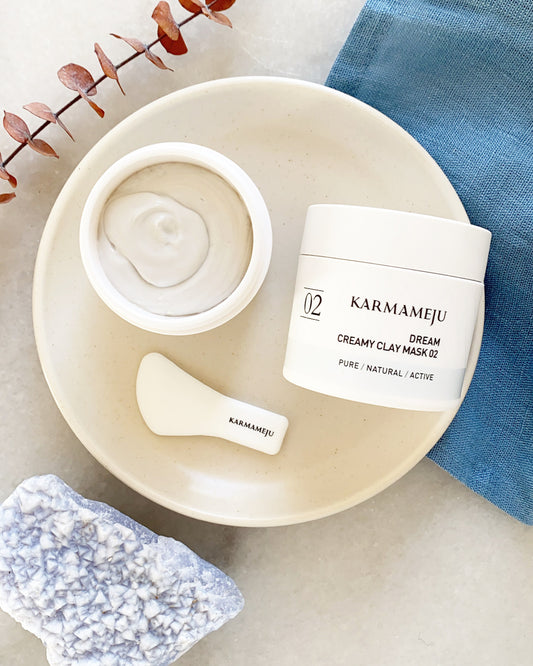 Karmameju Dream Cremet Ler Ansigtsmaske 65 ml. | Let & Luftig Maske