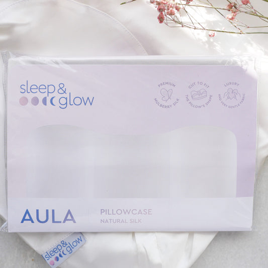 Sleep&Glow Aula hovedpudebetræk i silke