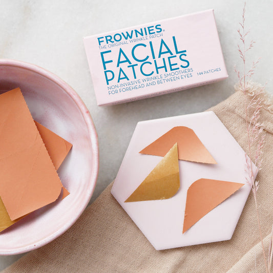 Frownies Facial Patches rynkeplaster i trekanter 144 stk.