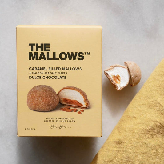 The Mallows Caramel filled skumfiduser dulce chokolade | 5 stk. i box